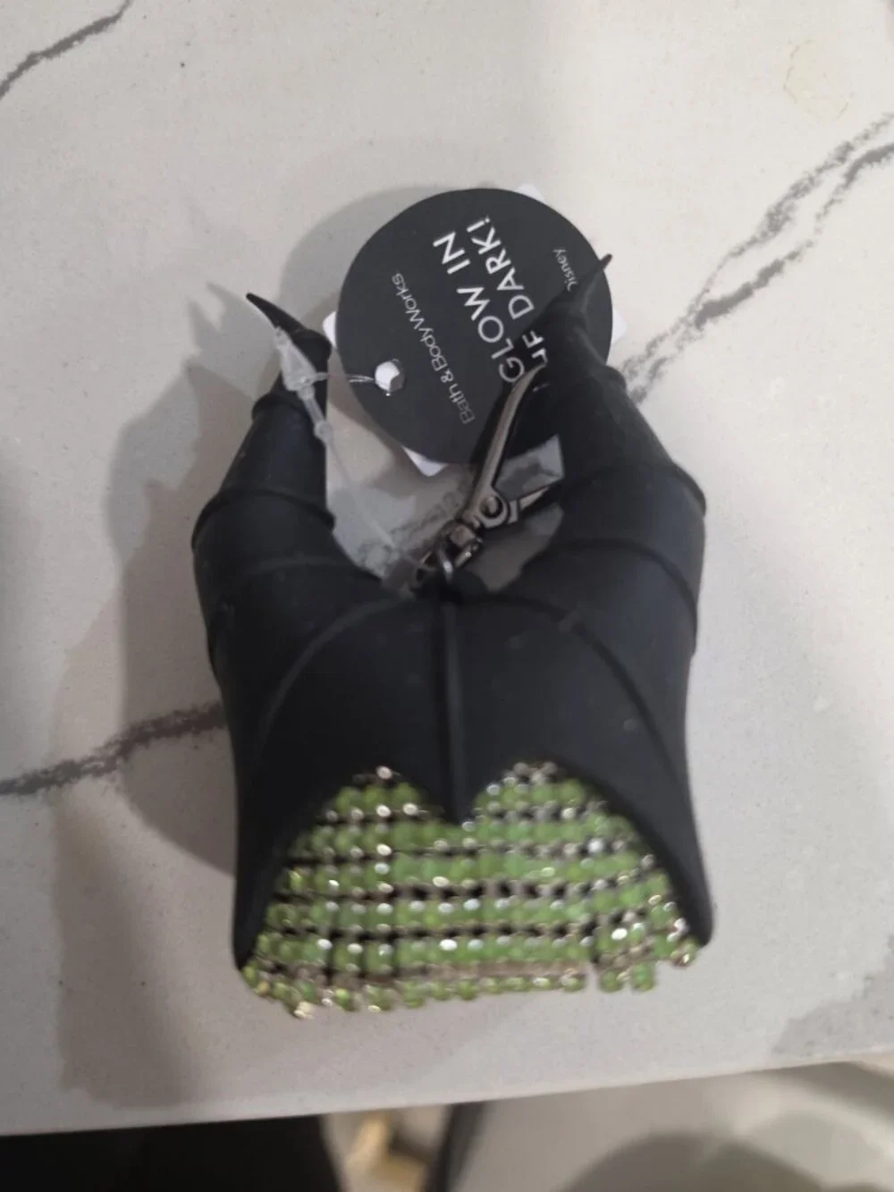 Disney Maleficent Glow-In-The-Dark PocketBac Sanitizer Holder With Rhinestones